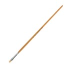 Кисть "Сонет" № 4, щетина, плоская, удлинённая ручка, d=8 мм - Фото 1