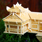 Конструктор деревянный 3D "Дом на сваях" - Фото 5