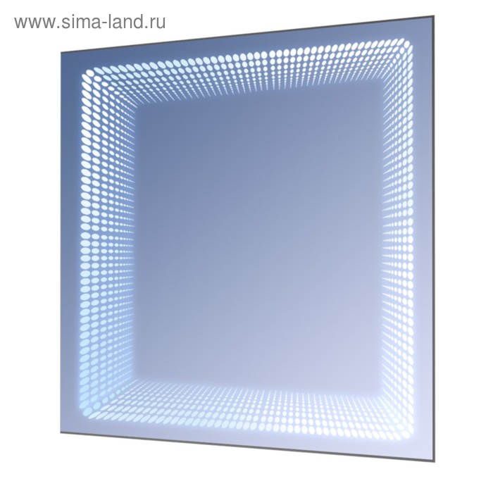 Зеркало «Бесконечность», настенное, с внутренней подсветкой, 50×50 см - Фото 1