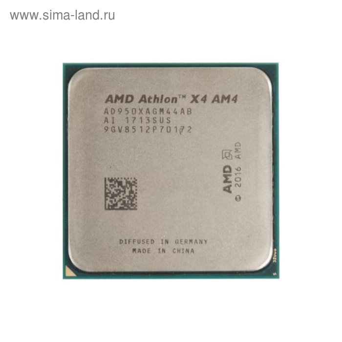 Процессор AMD Athlon X4 950 AM4 (AD950XAGM44AB) (3.5GHz/100MHz) OEM - Фото 1