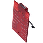 Мишень красная с встроенным магнитом ADA A00210, для работы с нивелиром - фото 297993928