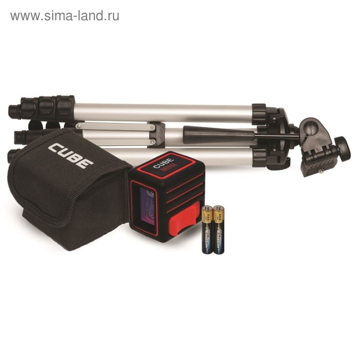 Нивелир лазерный ADA Cube MINI Professional Edition, 2 луча, 20 м, ±0.2 мм/м - Фото 1
