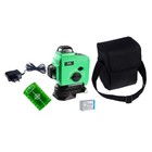 Нивелир лазерный ADA Topliner 3x360 GREEN, 40/70 м, 3 линии 360°, ±0.3 мм/м - Фото 2