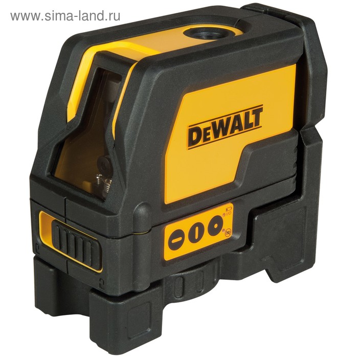 Нивелир лазерный DeWalt DW 0822, 2 луча, отвес, 50 м, ±4°, ±0.2 мм/м, кейс - Фото 1