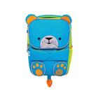 Рюкзак детский Toddlepak «Берт», цвет голубой - Фото 1