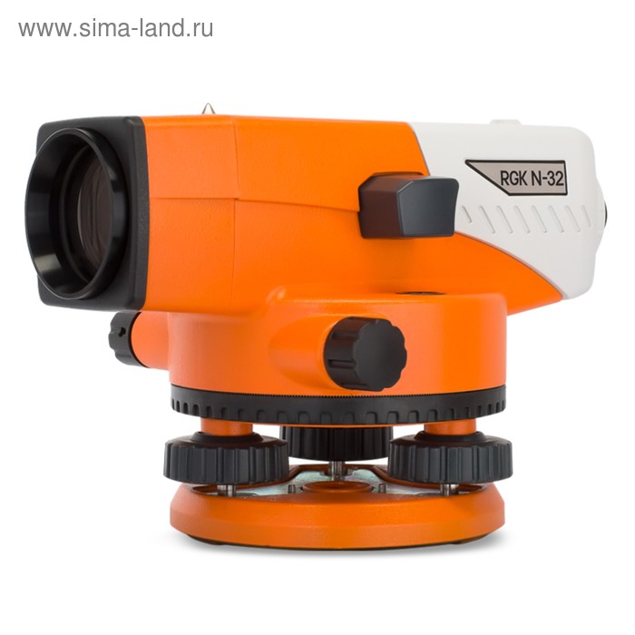 Оптический нивелир RGK N-32 с поверкой, увеличение 32х, объектив d=32 мм - Фото 1