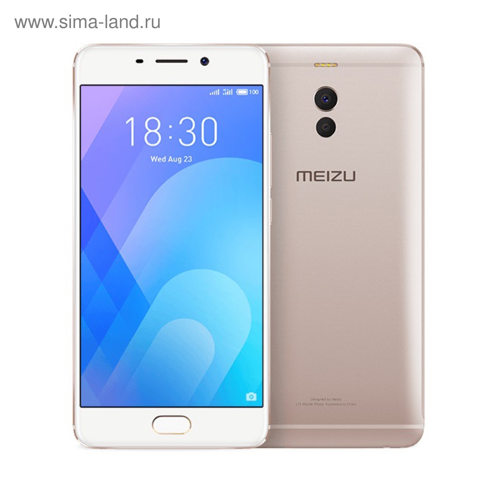 Смартфон Meizu M6 Note 16Gb Gold LTE (3267103) - Купить по цене от 11  996.77 руб. | Интернет магазин SIMA-LAND.RU