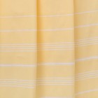 Полотенце пляжное пештемаль 100х180 см, цв желтый, 280 г/м2,хлопок 100% - Фото 3
