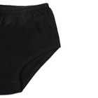 Трусы женские слипы однотонные цвет чёрный, р-р 46 - Фото 4