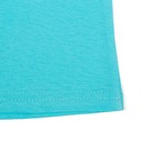 Комплект женский (футболка, бриджи) 22б цвет синий, принт гусиная лапка, р-р 42 - Фото 6