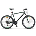 Велосипед 26" Stels Navigator-600 V, V020, цвет антрацитовый/зелёный, размер 20" - Фото 1