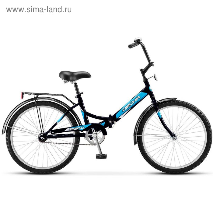 Велосипед 24" Десна-2500, Z010, цвет чёрный, размер 14" - Фото 1