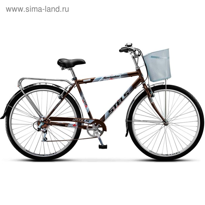 Велосипед 28" Stels Navigator-350 Gent, Z010, цвет коричневый, размер 20"
