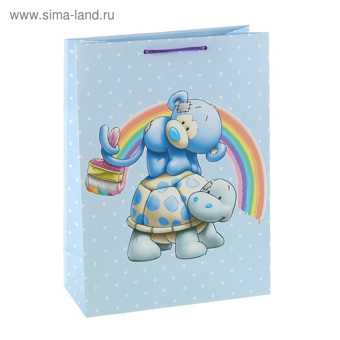 Пакет подарочный "Милаша", 36 х 26 х 11.5 см - Фото 1