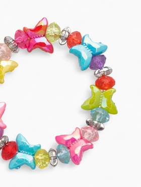 Браслет детский «Выбражулька» бабочки, d=5 см МИКС (комплект 3 шт)