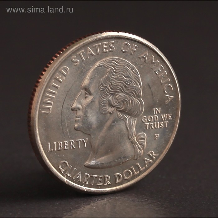 Монета "25 центов 2001 Вермонт США" - Фото 1