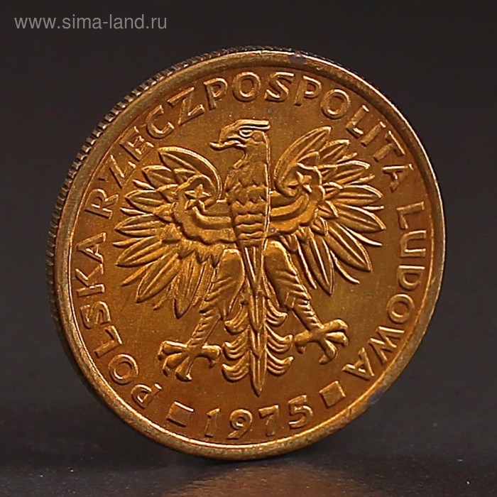 Монета "2 злотых 1975 Польша UNC - Фото 1