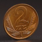 Монета "2 злотых 1975 Польша UNC - Фото 2