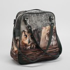 Сумка-рюкзак женская "Совушка и Котята", отдел на молнии, ручки-трансформер - Фото 7