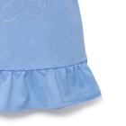 Платье для девочки KAFTAN "Мисс Мира", голубое, рост 104-110 (30), 3-4 года - Фото 4