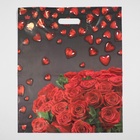 Пакет «Мармеладные сердечки», полиэтиленовый с вырубной ручкой, 60 мкм, 38×45 см - Фото 2