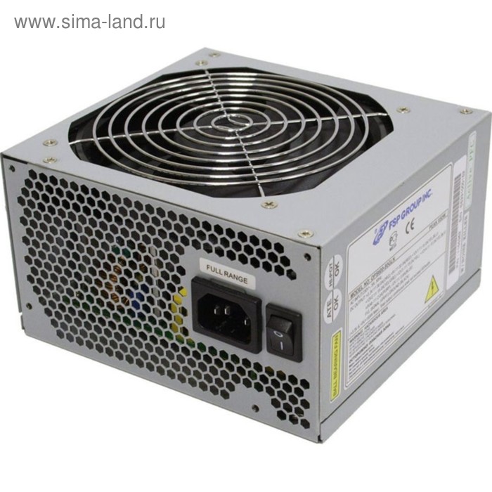 Блок питания FSP ATX 550W 550PNR (24+4pin) APFC 120mm fan 4xSATA - Фото 1