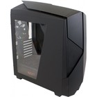 Корпус NZXT Noctis 450, без БП, ATX, черно-красный - Фото 1