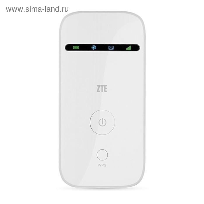 Модем 2G/3G ZTE MF65M USB Wi-Fi +Router внешний белый - Фото 1