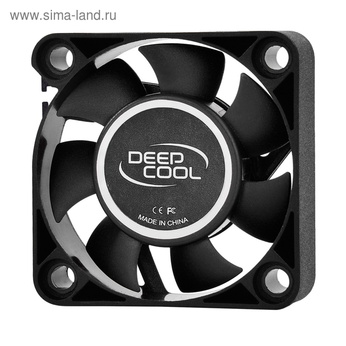 Вентилятор Deepcool XFAN 40 40x40x10mm 3-pin 4-pin (Molex)24.3dB Ret - Фото 1