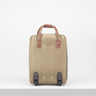 Чемодан 20" с сумкой, отдел на молнии, кодовый замок, 2 колеса, цвет зелёный - Фото 4