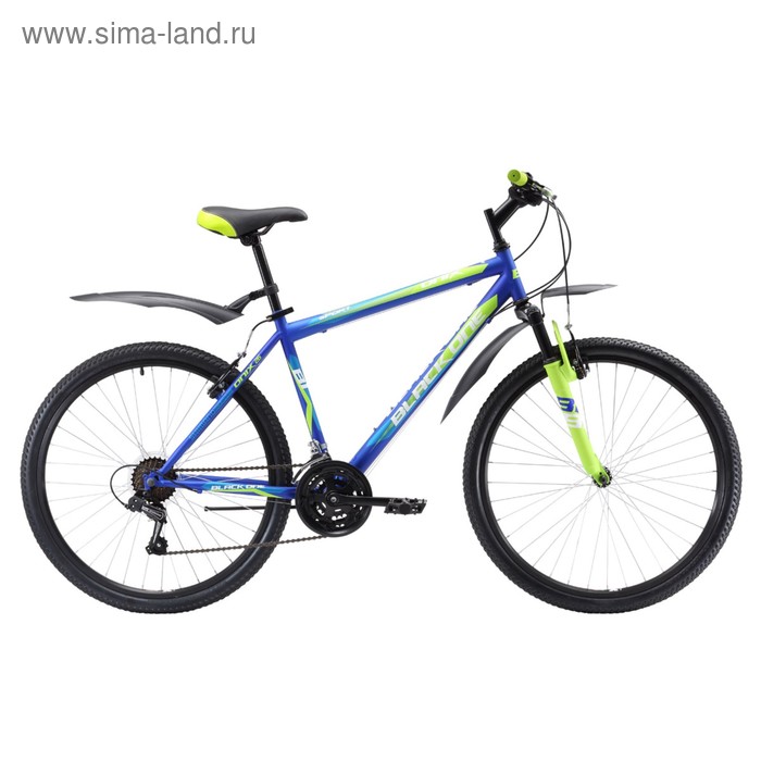 Велосипед 26" Black One Onix, 2018, цвет синий/зелёный/голубой, размер 20" - Фото 1