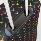 Чехол для чемодана 20", цвет чёрный/разноцветный - Фото 3