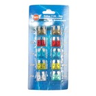 Предохранители флажковые стандарт, 7.5-30 А, набор 10 шт. - Фото 1