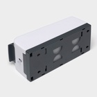 Диспенсер для жидкого мыла SAVANNA, механический, 350 мл, пластик, белый - Фото 8