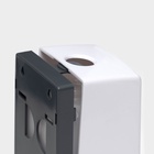 Диспенсер для жидкого мыла SAVANNA, механический, 350 мл, пластик, белый - Фото 7