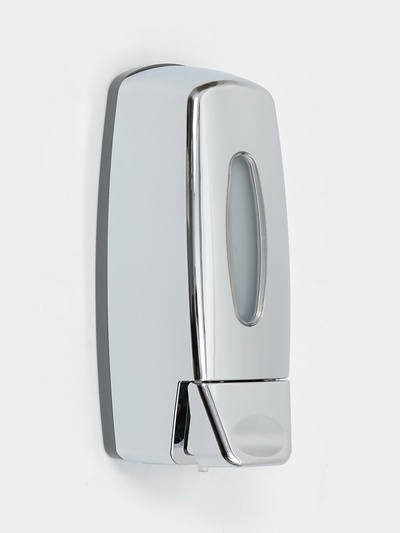 Диспенсер для жидкого мыла SAVANNA, механический, 350 мл, хромированный
