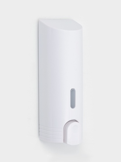 Диспенсер для жидкого мыла SAVANNA, механический, 350 мл, белый