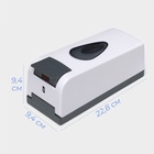 Диспенсер для жидкого мыла SAVANNA, механический, 600 мл, белый - Фото 3