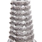 Нэцкэ полистоун серебро "Пагода" 11х5х5 см - Фото 2