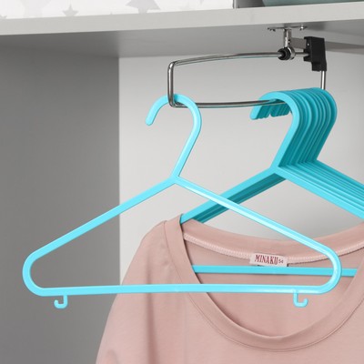 Плечики для одежды детские Доляна, 29×29 см, цвет МИКС