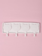 Форма для мороженого «Коты», силикон, 38×14.5×2.5 см, 4 ячейки, МИКС - Фото 3