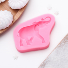 Молд «Слон», 6,3×8 см - Фото 3