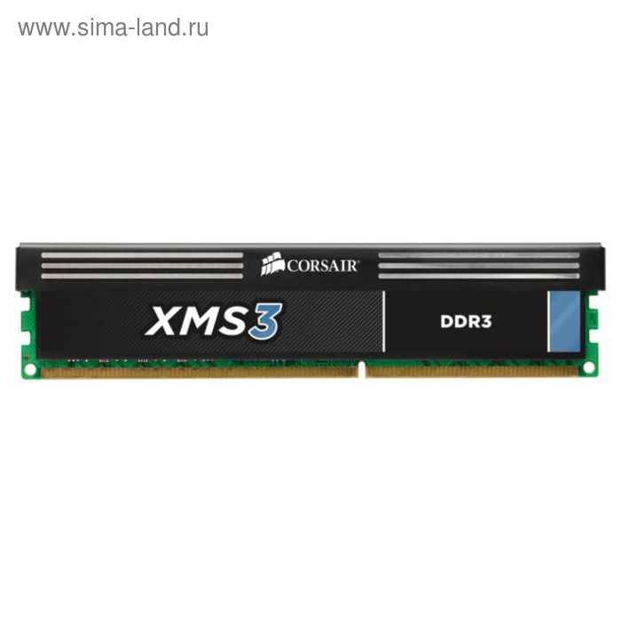 Память DDR3 4Gb 1600MHz Corsair CMX4GX3M1A1600C11 RTL PC3-12800 CL11 DIMM 240-pin 1.5В - Фото 1