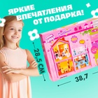Кукольный домик, двухэтажный, с аксессуарами - Фото 4