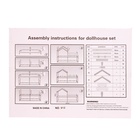 Кукольный домик, двухэтажный, с аксессуарами - Фото 7