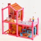 Кукольный домик, двухэтажный, с аксессуарами - Фото 9