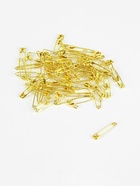 Булавки английские, 19 мм, 80 шт., цвет золотой - Фото 2