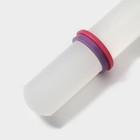Скалка с ограничителями кондитерская KONFINETTA, 32,5 см, цвет белый - Фото 4
