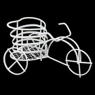 Сувенир металл "Велосипед трёхколесный сердечко" 6х10,5х6 см - Фото 2