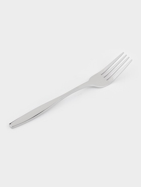 Вилка столовая «Милано», длина 20 см, нержавеющая сталь, серебристая (2 шт)